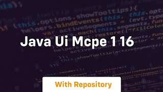java ui mcpe 1 16 screenshot 5