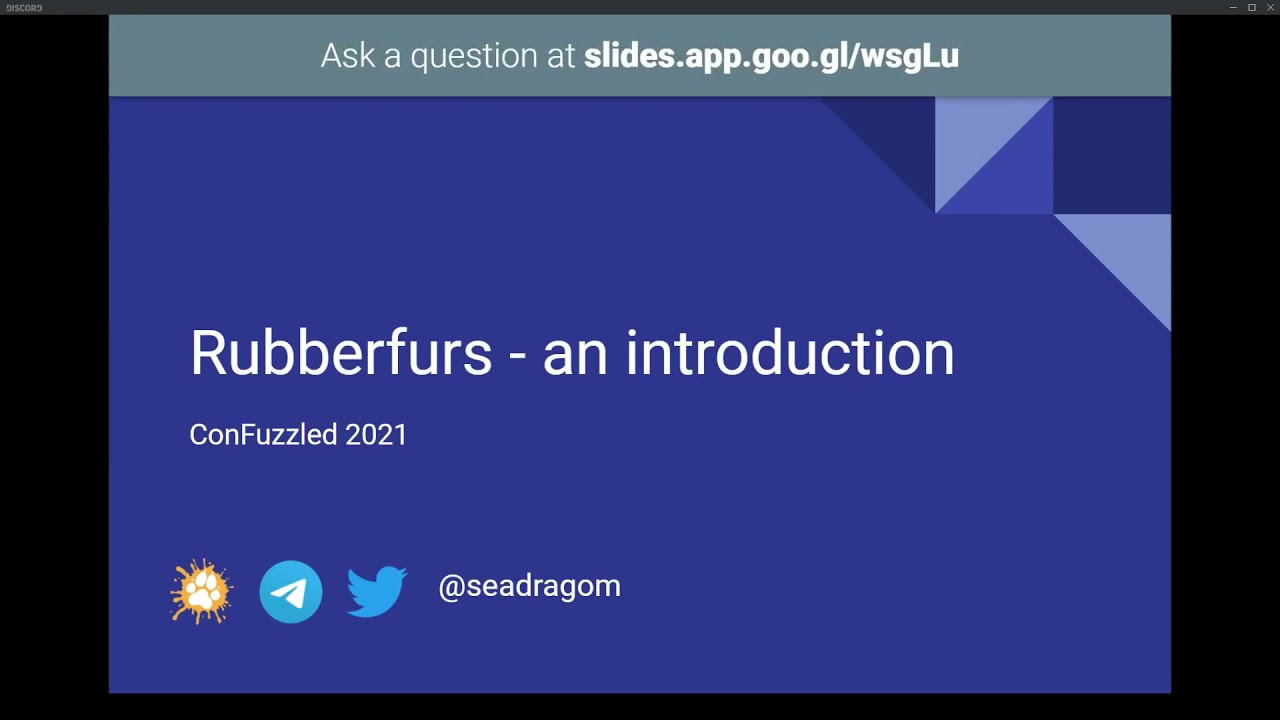 ConFuzzled 2021 - Rubberfurs Panel
