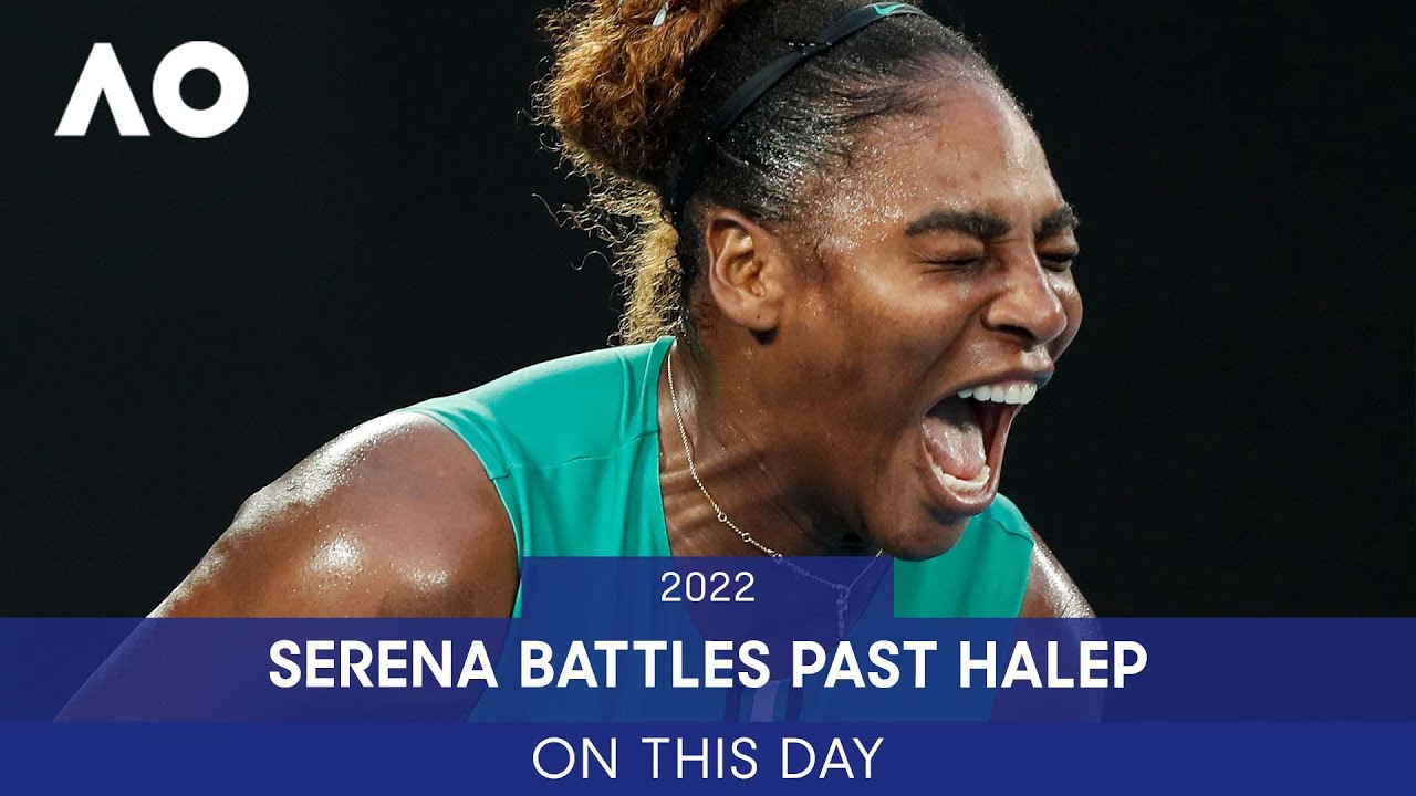 On This Day: Serena Fights Back to Beat World No.1 Halep