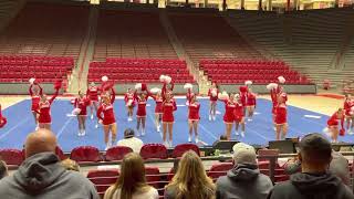 UNM All Girls Cheer Nationals 2022 Game day routine screenshot 4
