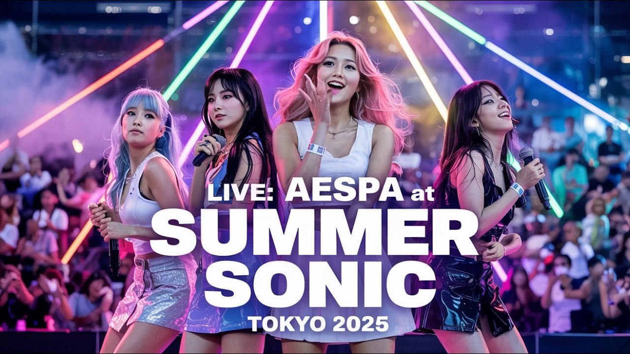 aespa Summer Sonic Tokyo 2025 Live — Stunning K-Pop Festival