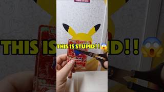 I Destroyed 4,000$ Pokémon Card 💀✂️ #pokemoncards #pokemontcg