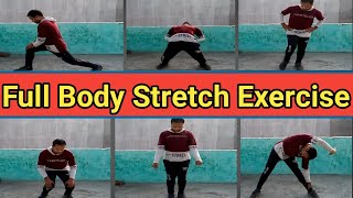 Five-Minute Full Body Stretch Stretch Exercises For Beginners