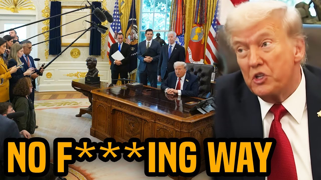 Трамп ПРИЗНАЕТСЯ ВО ВСЕМ на пресс-конференции в Овальном кабинете, посвященной катастрофе