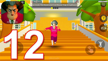 Scary Teacher 3D - (Poki) - Gameplay Walkthrough Part 12 - 10 New Levels (iOS, Android)