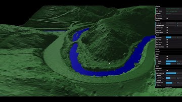 Hydrology Simulation Demo