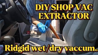 Cheapest extractor i made for my detailing business #diy #mobiledetailing #detailing