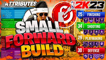 BEST SMALL FORWARD BUILD NBA 2K23 NEXT GEN & CURRENT GEN! BEST DEMIGOD POINT FORWARD BUILD NBA 2K23!