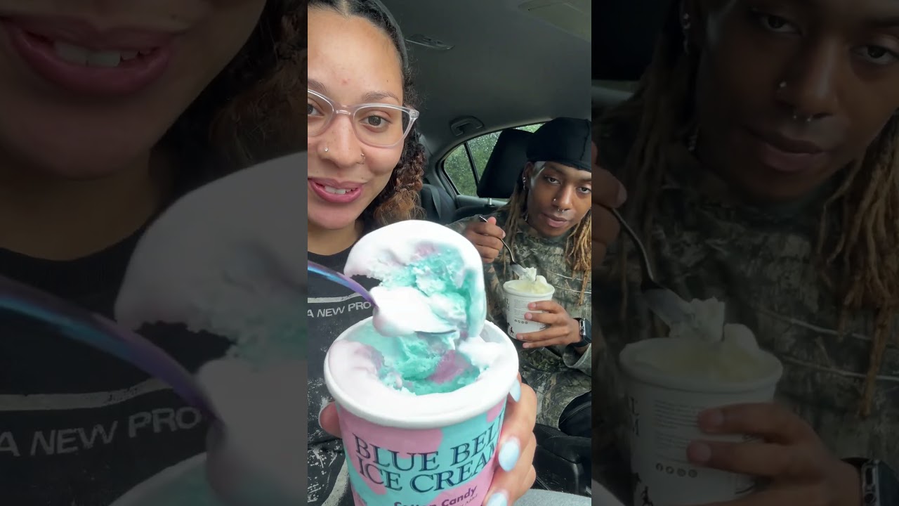NEW Cotton Candy Blue Bell Ice Cream! Honest Opinion!