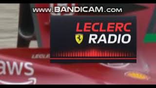 F1 2022 Imola GP | Charles Leclerc Team Radio Apologize for his mistake