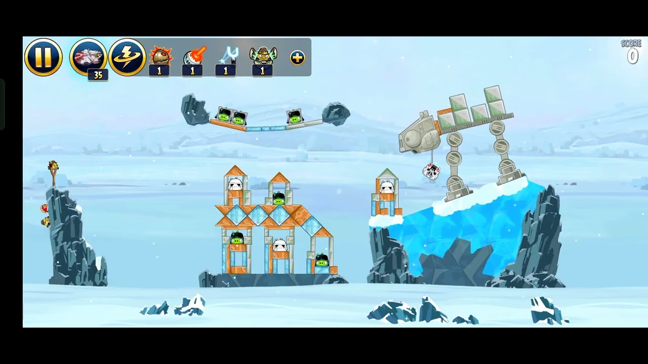 Angry Birds Star Wars - Hoth Part 2
