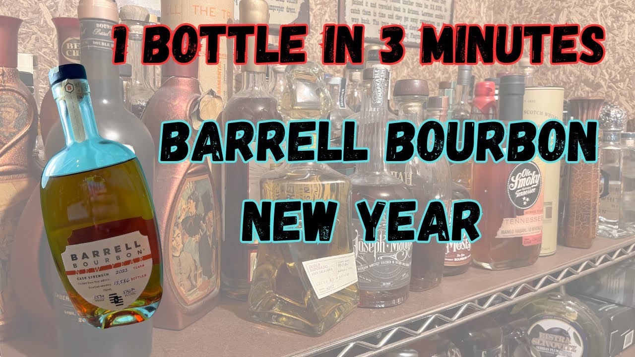 Barrell New Year Review - 1 Bottle in 3 Minutes