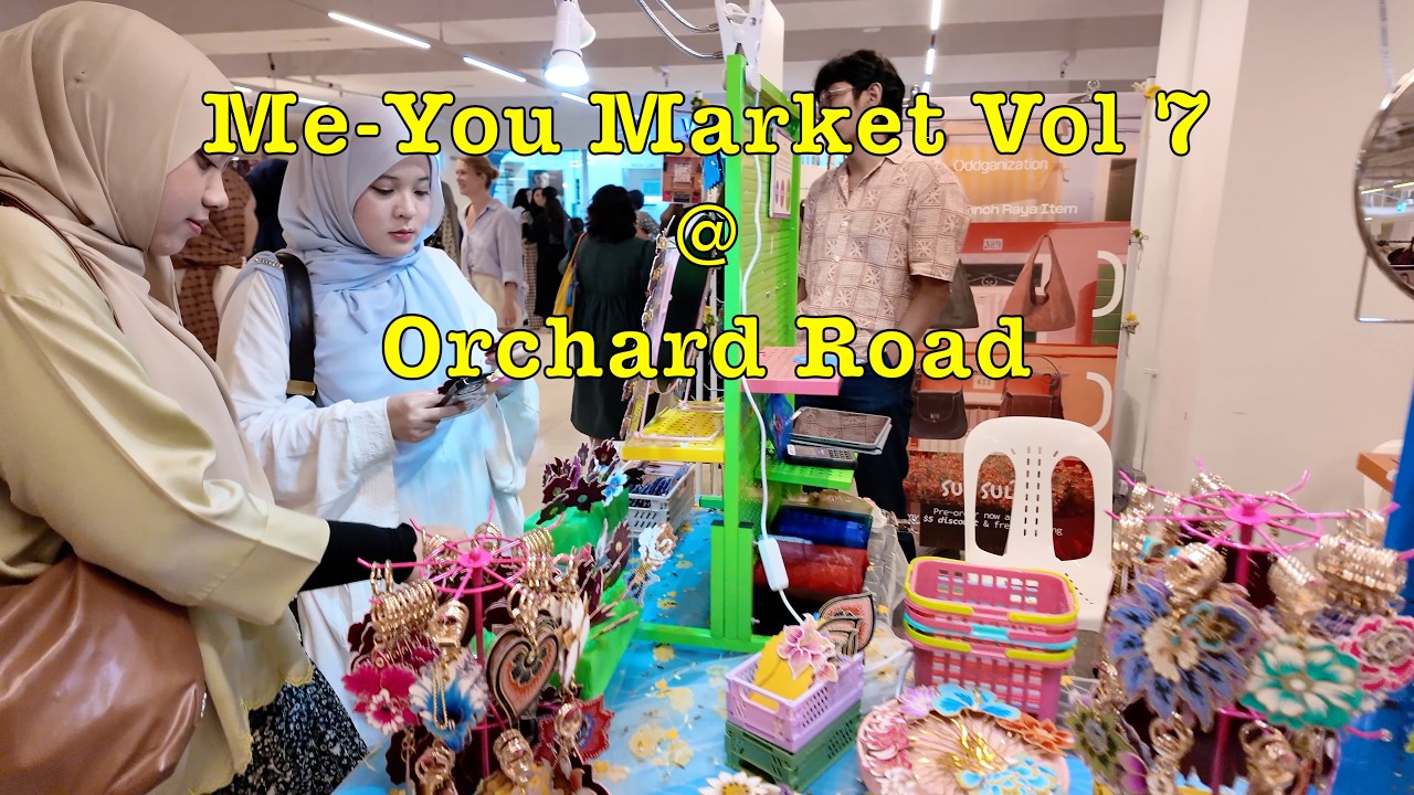 Me-You Market Vol 7 at Orchard Road #singapore #fashion #market #lifestyle #shopping #orchardroad