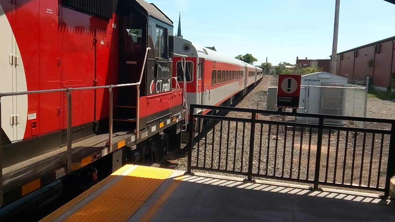 Two sets of CT Rail trains at Wallingford Station YouTube