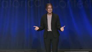 Juliet Hetzel of Colorado - First-place assigned topic oration
