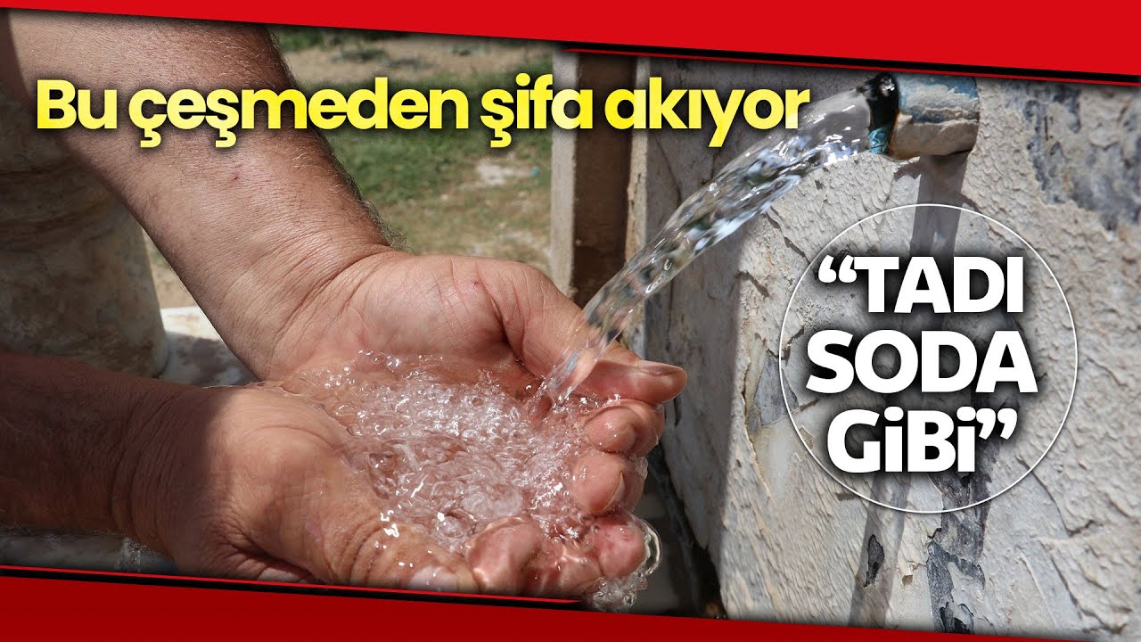Bu Çeşmeden Şifa Akıyor - Sodalı Suyun Bir Çok Hastalığa İyi Geldiği Düşünülüyor