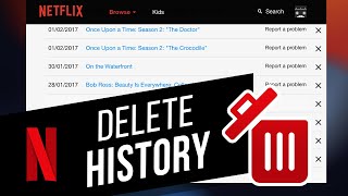 How to Delete Your Netflix Viewing History