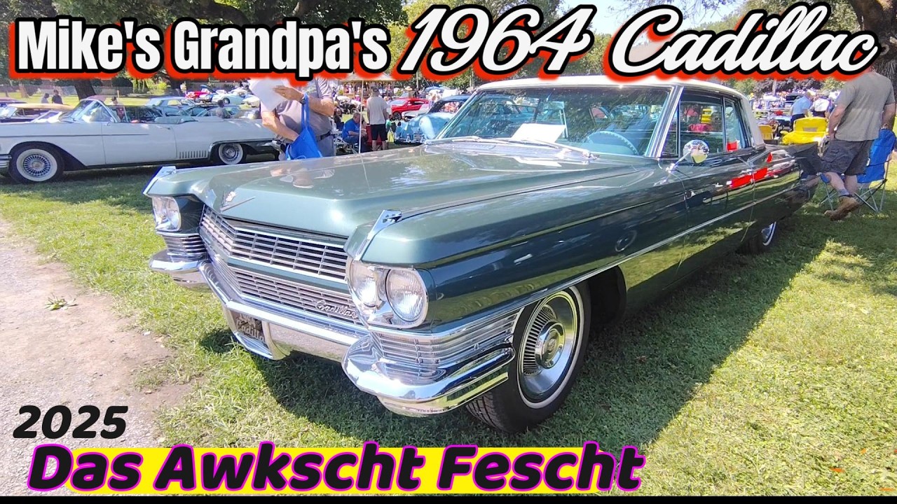 Mike's Grandpa's 1964 Cadillac Original One Family Car! 2025 Das