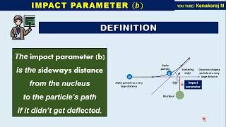 Impact Parameter Explained | Rutherford Scattering | NEET Physics Tips | Kanakaraj N |