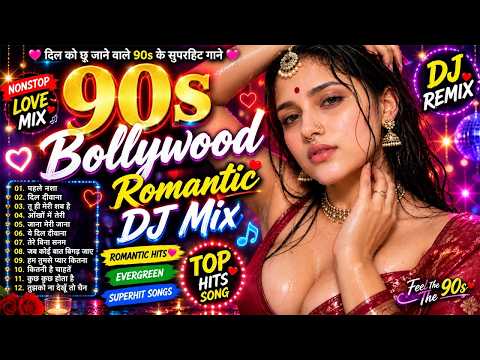 Top Romantic Hindi Songs DJ Remix | 90s Bollywood Love Songs | Nonstop Romantic Hits | Old Is Gold