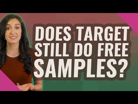 Does target still do free samples?