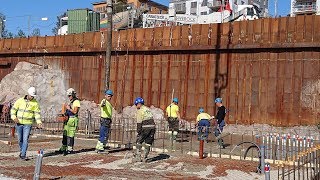 Betong I Avlopp Efter Högtrycksspolning