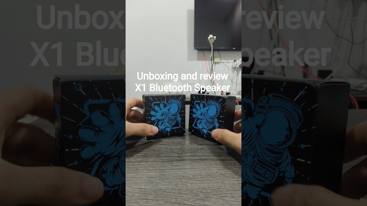 Самая дешевая беспроводная колонка TWS, которую я купил на Shopee: Bluetooth-колонка X1 