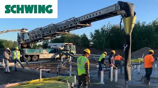 Slab Pour For An Apartment With The Loop Belt 40
