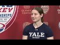 Yale's Carina DiAntonio | Full Interview (ECAC Hockey Women's Championship weekend)