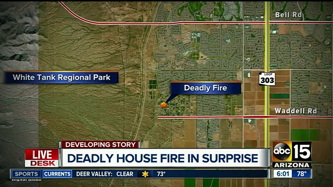 MCSO: Man dead after Surprise house fire