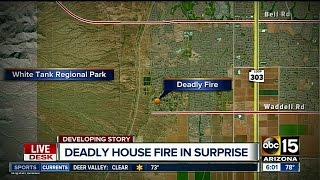 MCSO: Man dead after Surprise house fire