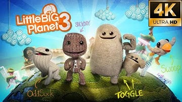 LittleBigPlanet 3 Walkthrough Gameplay - Final Boss Fight: Newton | 4K HDR 60FPS PS5 No Commentary