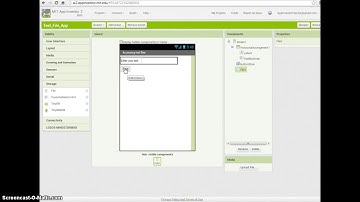 App Inventor 2 Tutorial   How to create and store text files on your phone