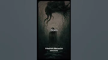 NIETZSCHE QUOTE IF YOU FIGHT WITH MONSTERS Philosophy Shorts Nietzsche 