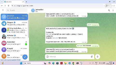 Currency Converter Chatbot API