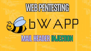 WEB PT - bWAPP (Mail Header Injection) 📧
