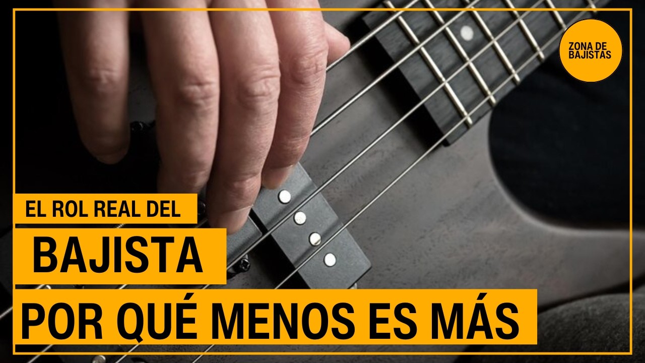 El rol real del bajista: por qué menos es más