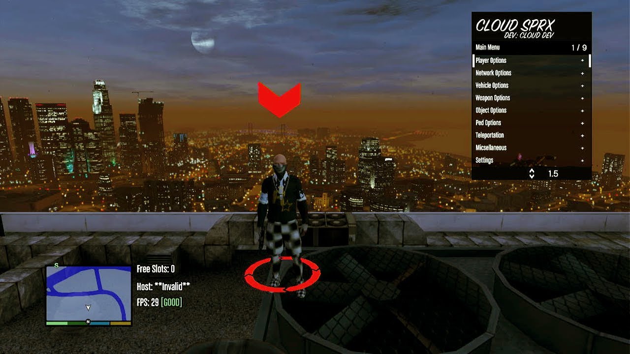 GTA V PS3 Sprx Cloud v1.5 Menu | Offline Use Only