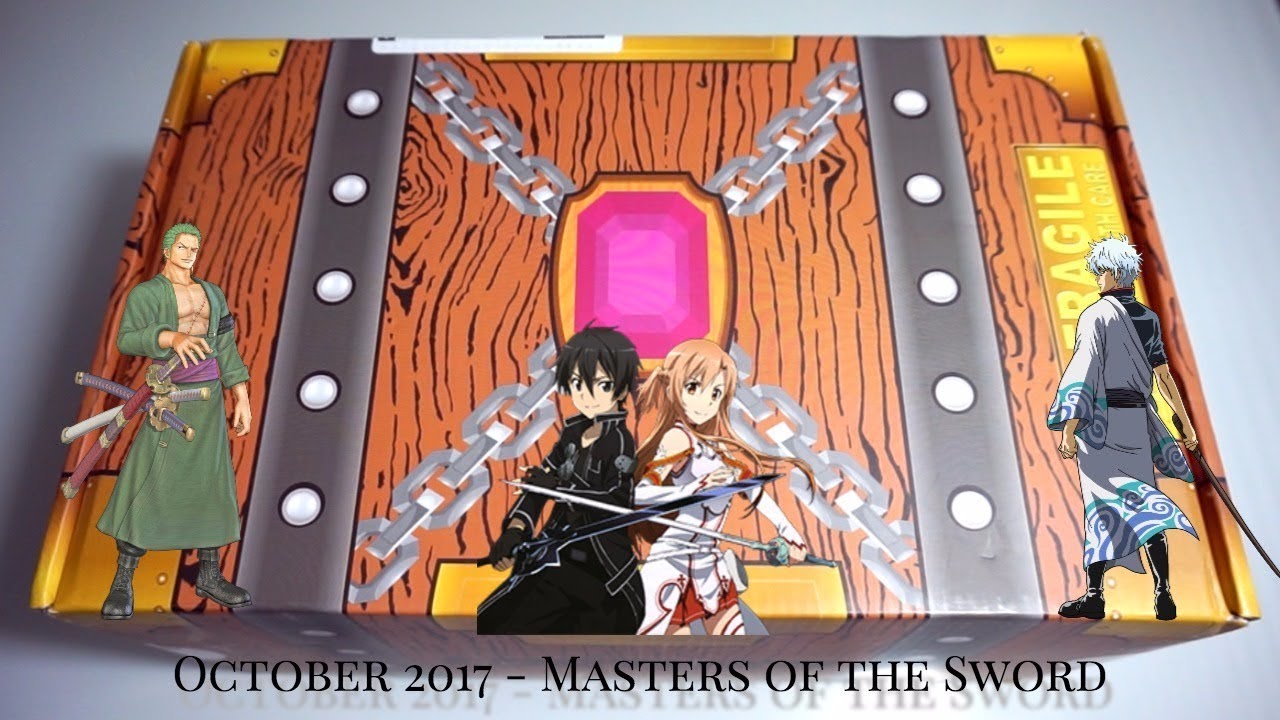 LOOTAKU October 2017 - Masters of the Sword (Sword Art Online | Gintama | One Piece)