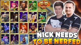 Nick BREAKS Clash of Clans with MOST CREATIVE army screenshot 4