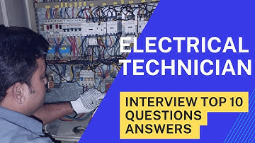Electrical technician interview ! top 10 questions answers / FM company