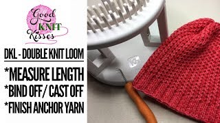 Rotating Double Knit Loom Measuring and Bind Off Tips (CC)