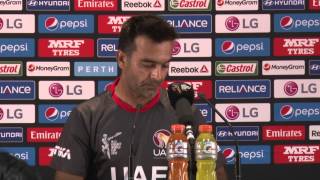India v United Arab Emirates Post Match PC, Mohammad Tauqir, UAE News
