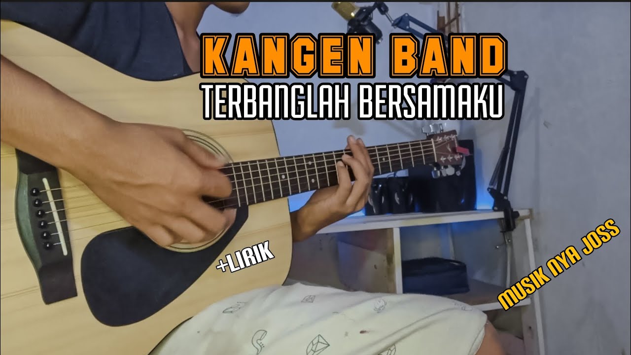 KANGEN BAND - TERBANGLAH BERSAMAKU (gitar cover) by senar melody