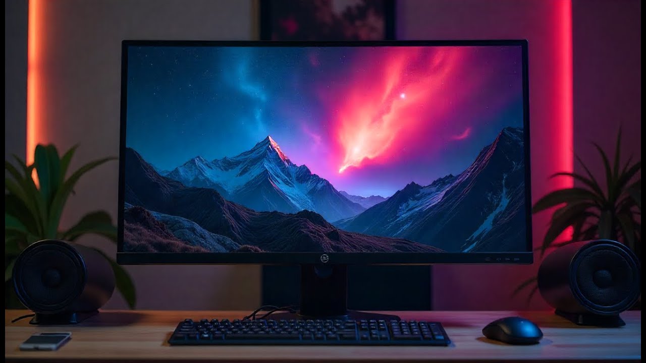 24 Inch 144Hz FHD Gaming Monitor | Fast IPS | FreeSync | HDR | Built-in Speakers