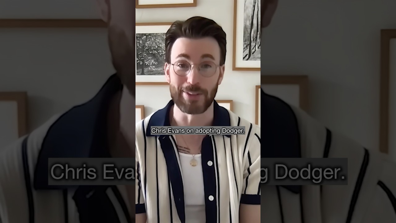 Крис о том, как он усыновил своего щенка 🐶 