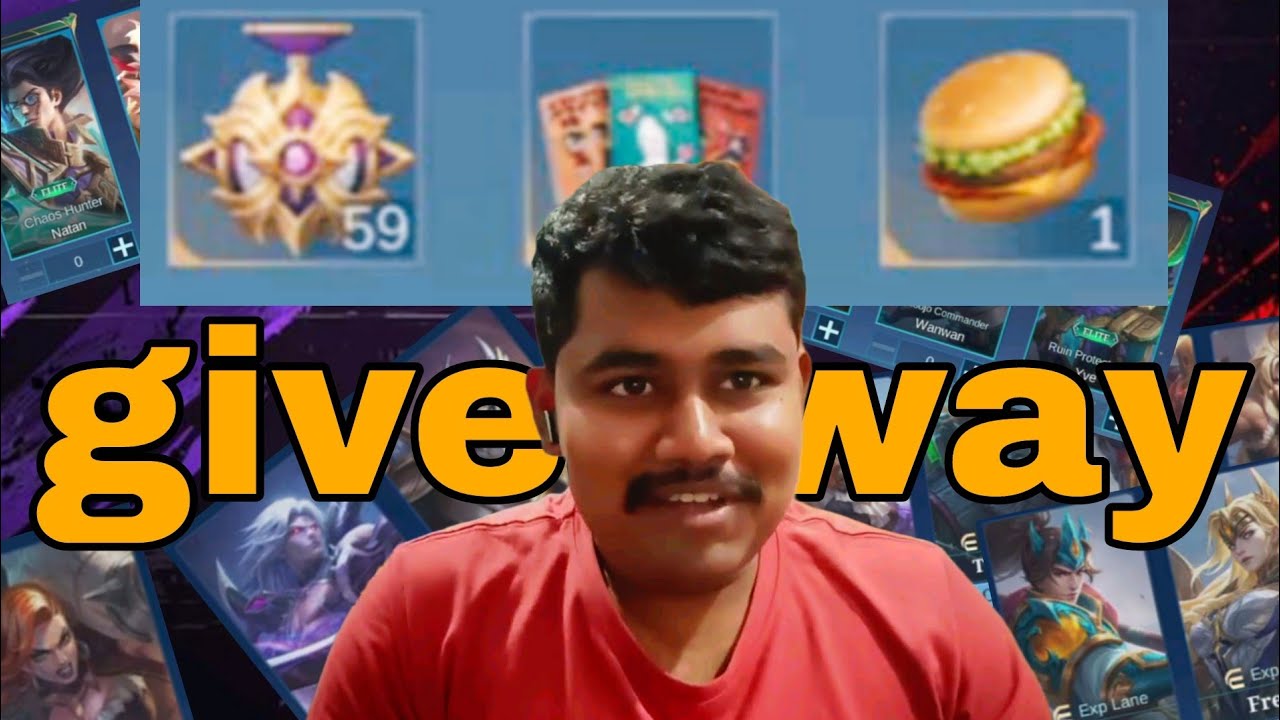 Mobile Legends:5v5 giveaway (not official)