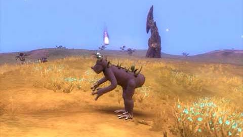 Spore - Meteor attack on planet Spord