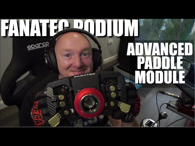 Fitting the Fanatec Podium Advanced Paddle Module & how to set up