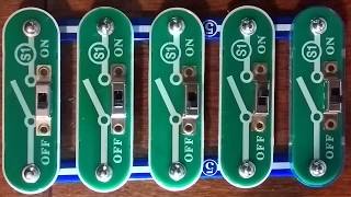Snap Circuits: 5 S1 Slide Switches